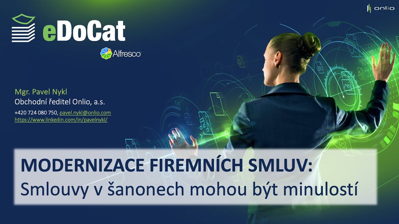 Webinář 25. 2. 2025: MODERNIZACE FIREMNÍCH SMLUV: Smlouvy v šanonech mohou být minulostí