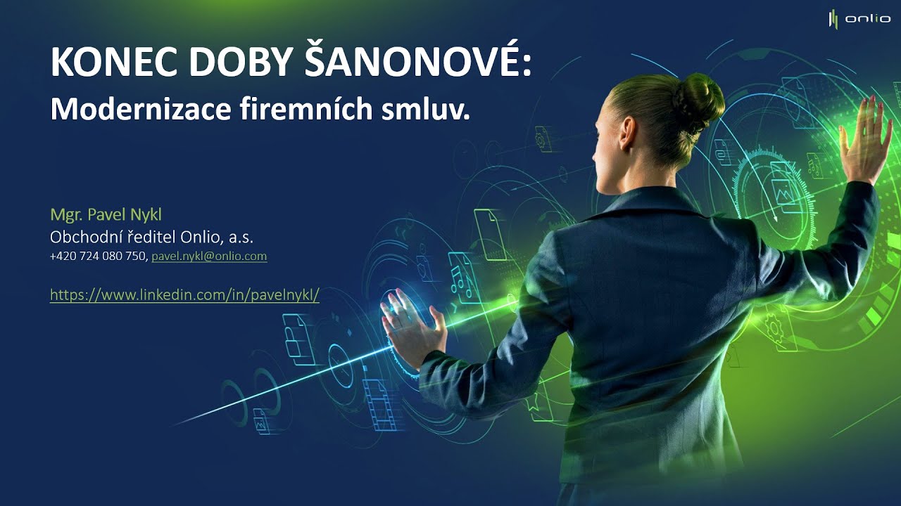Webinář 10. červnence 2024: Modernizace firemních smluv - konec doby šanonové