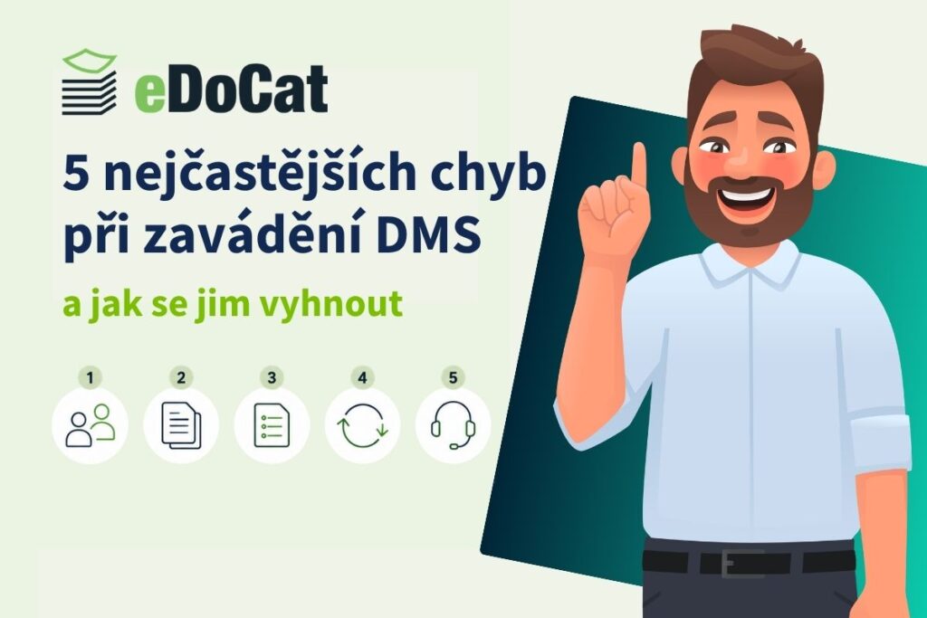 5 chyb pri zavadeni DMS - edocat